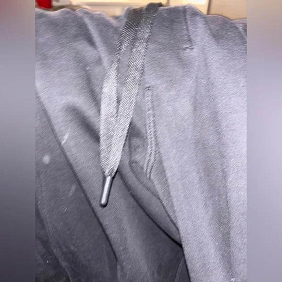 Black super soft fleece lined heavy weight warm small ladies joggers black euc - Picture 6 of 8